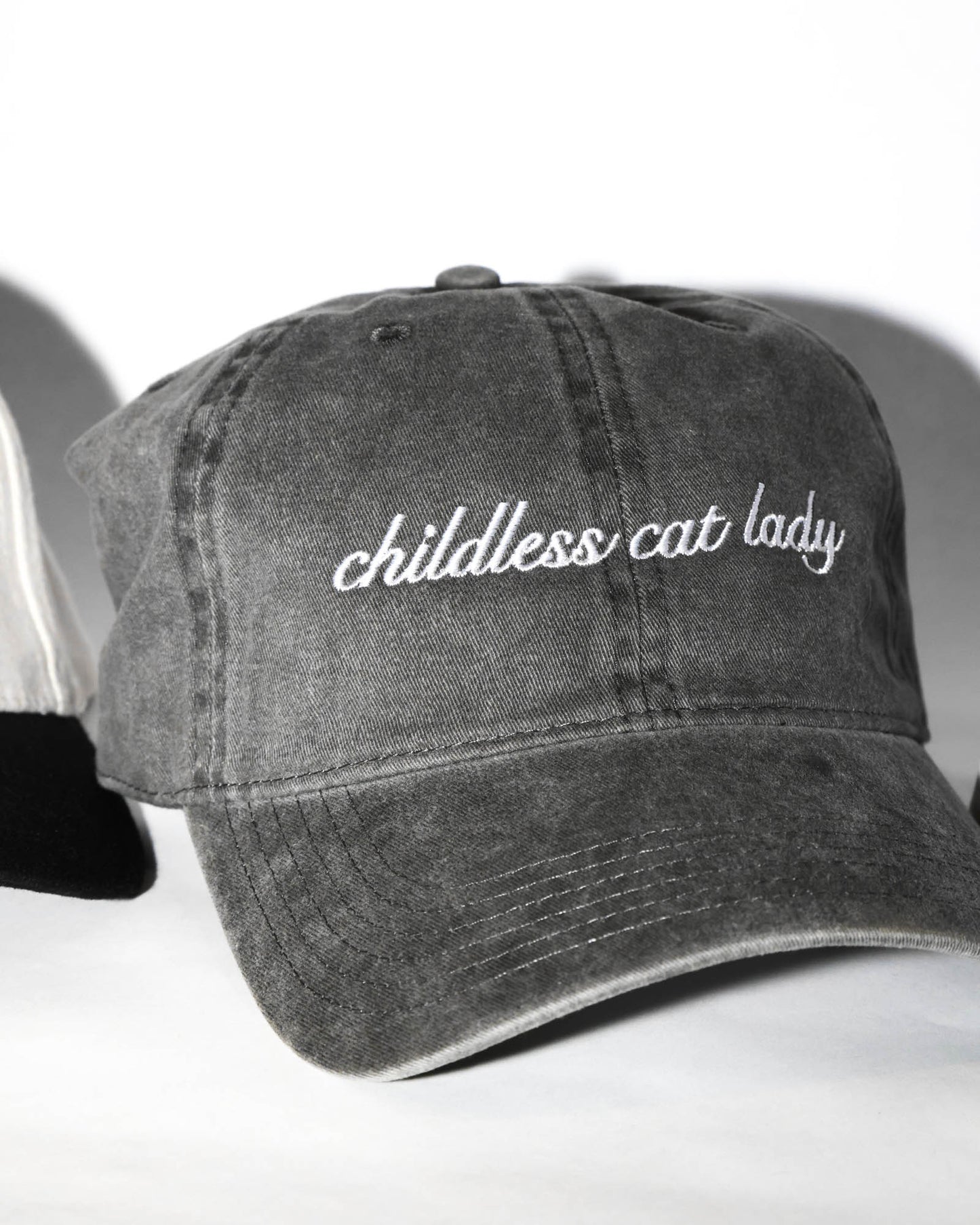 Childless Cat Lady 6-Panel Dad Hat