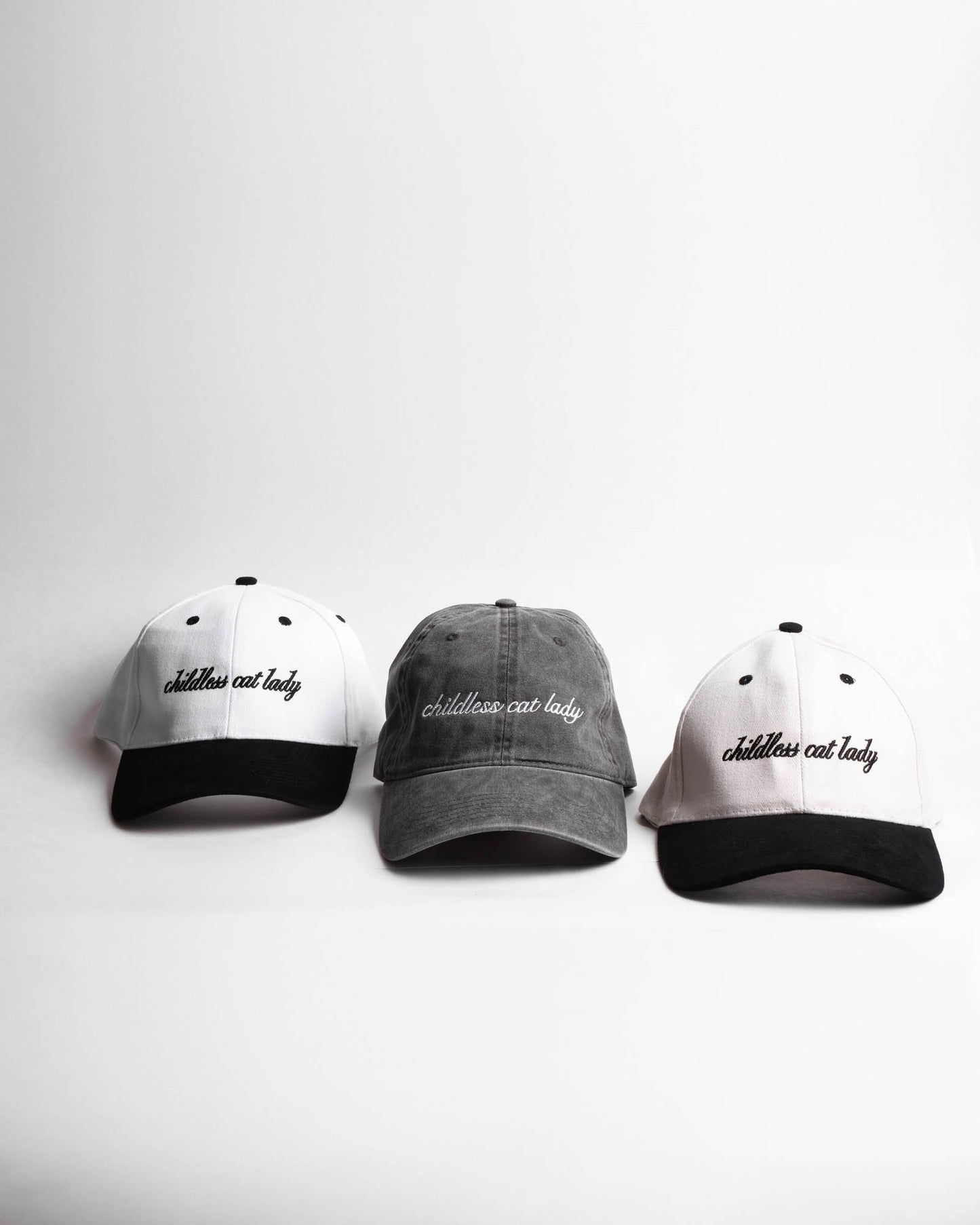 Childless Cat Lady 6-Panel Dad Hat